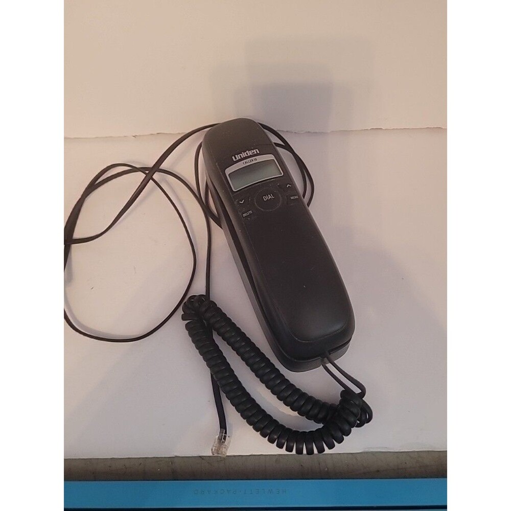Uniden 1260 BK Single Line Corded Phone With Caller ID